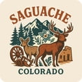 thumbnail image 1 of Saguache Colorado Keepsakes Souvenir Vinyl Sticker – Destination Travel Keepsake Collectible (3-Inches Wide), 1 of 3