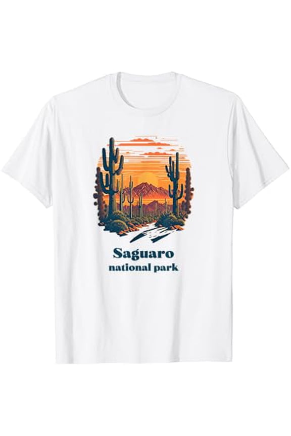 Saguaro Landscape Style T Shirt