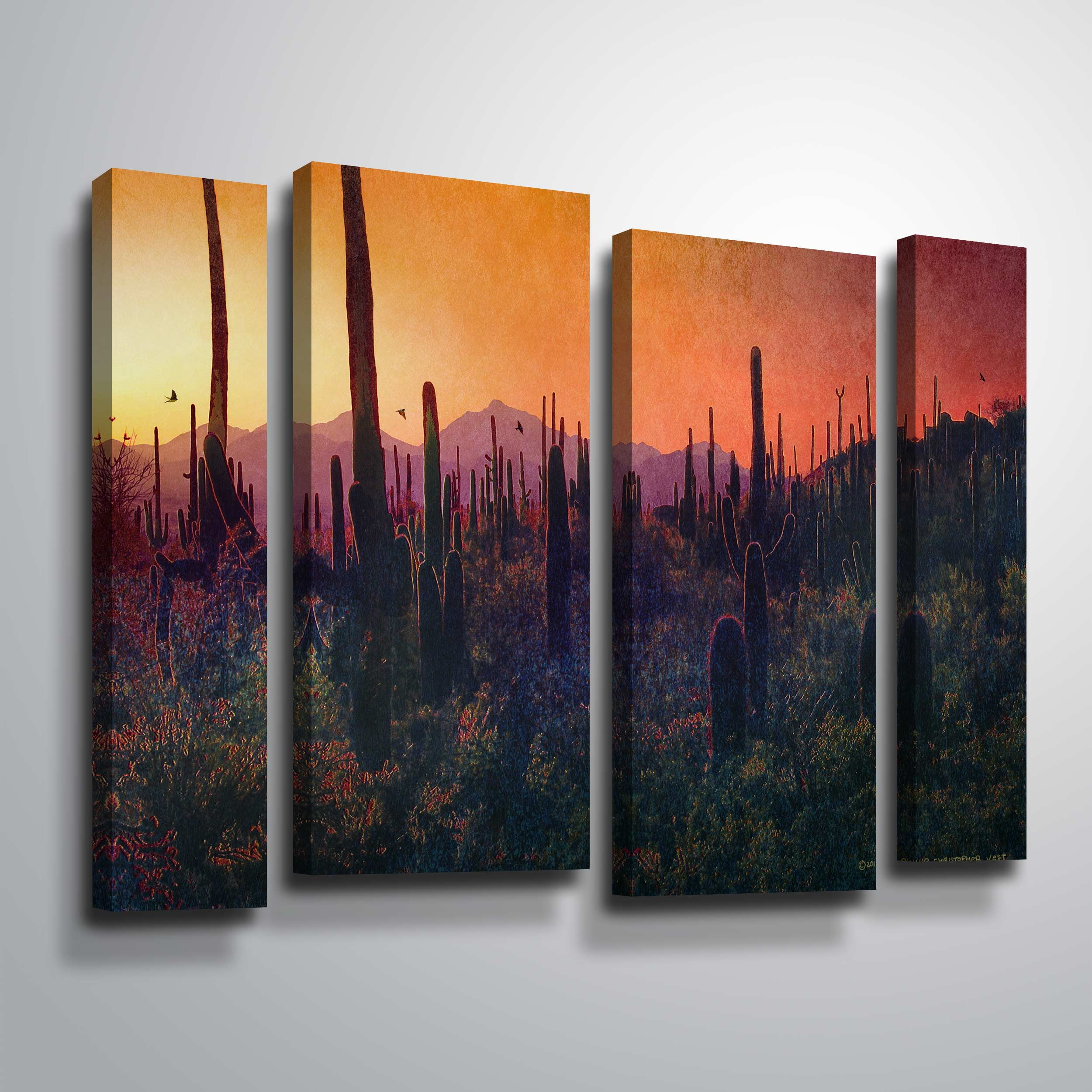 Saguaro Silhouettes