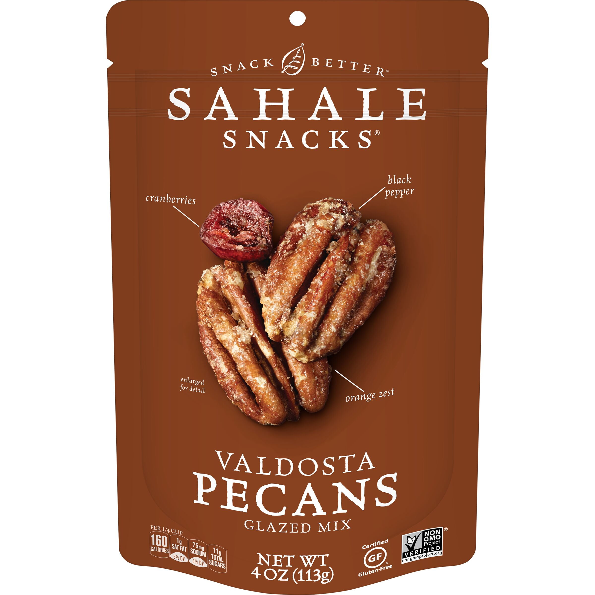 Sahale Snacks Valdosta Pecans Glazed Mix, 4 oz