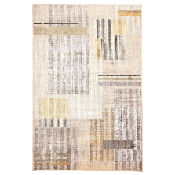 Sahara Boxes Area Rug - Multi, 2'x3'