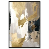 Sahara Canvas Timeless Abstract Wall Art by Art Remedy, Black Frame, 10" x 15"