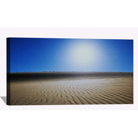 Sahara Desert Wall Art Desert Sunset Picture Canvas Art Sand Dunes Framed Painting Wall Decor For Home Office Bedroom Livingroom Ready to Hang