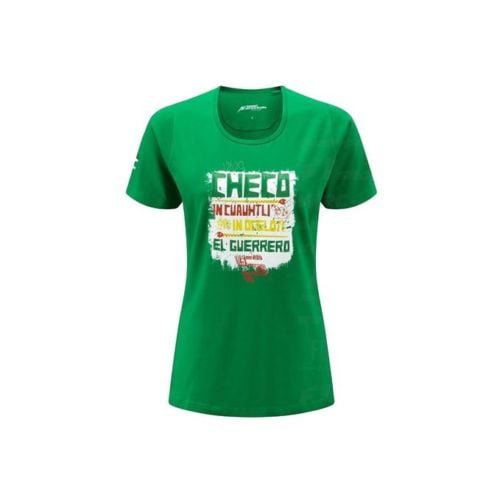 Sahara Force India Women's Sergio Perez Driver T-Shirt Green