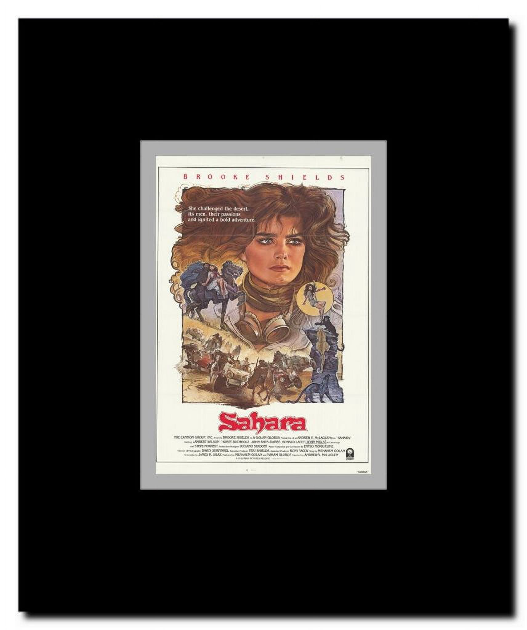 Sahara Framed Movie Poster