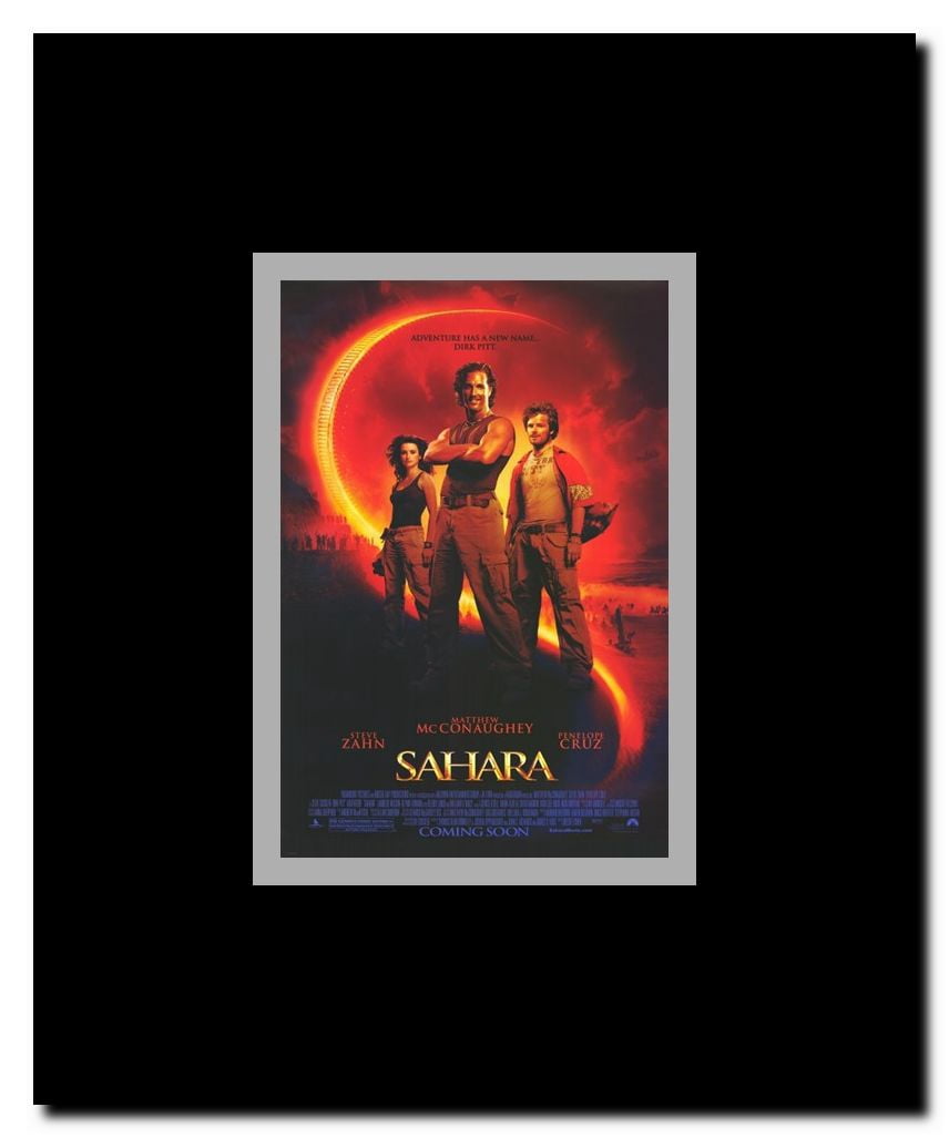 Sahara Framed Movie Poster