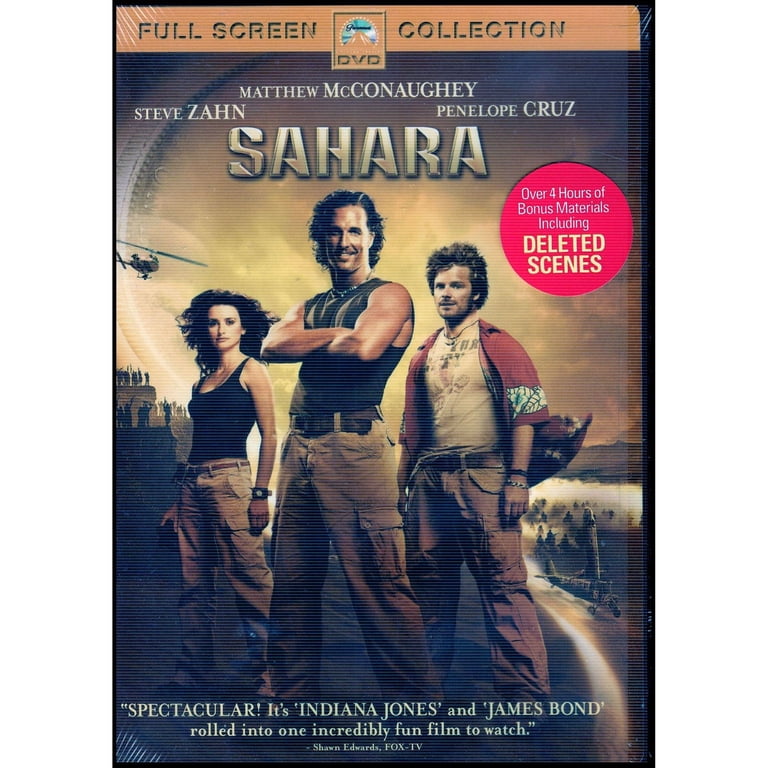 Sahara (Full Screen Edition) (DVD) - Walmart.com