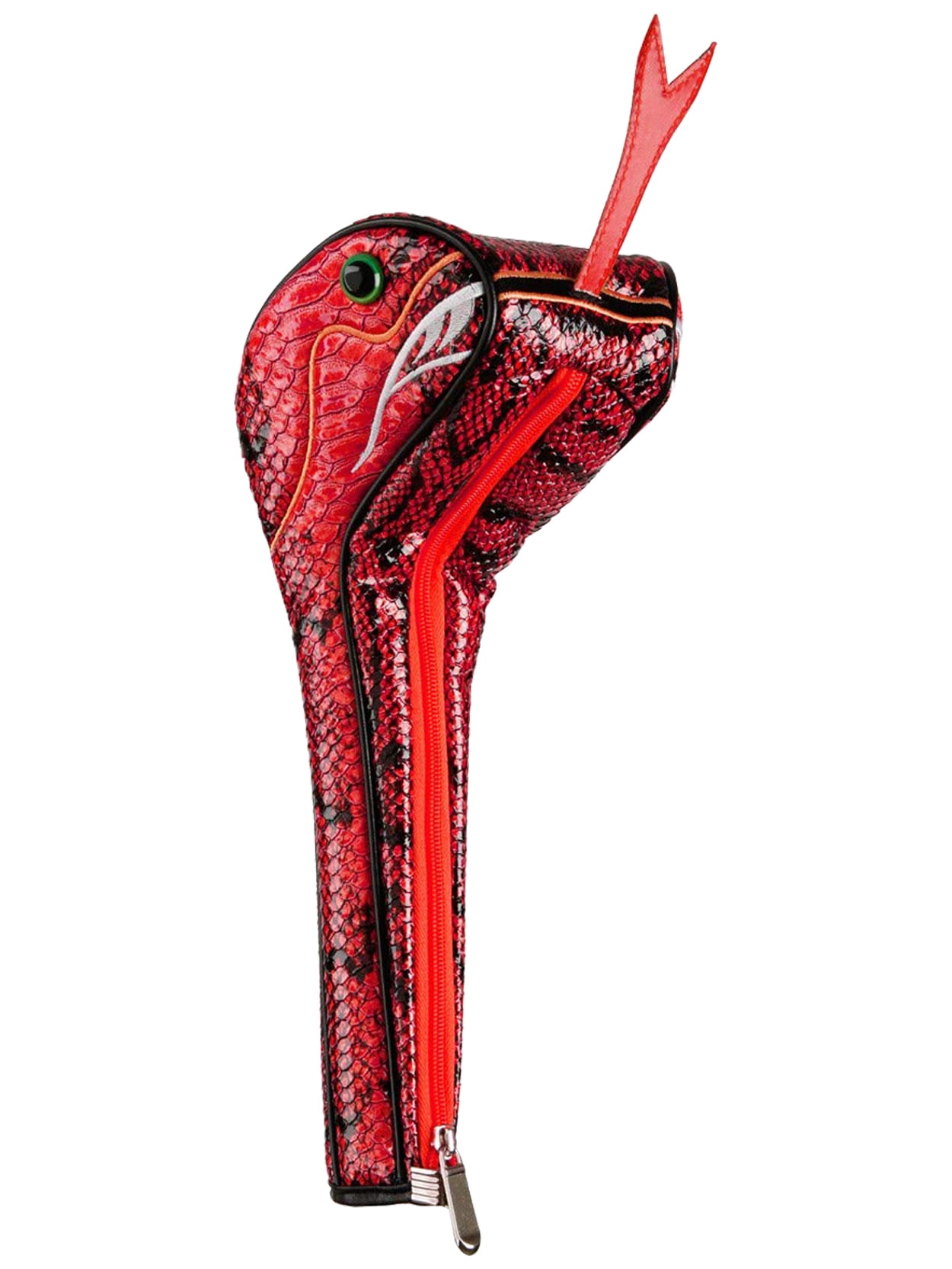 Sahara Golf Novelty Snake Driver Headcover, Red -