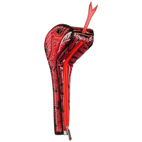 Sahara Golf Novelty Snake Driver Headcover, Red -