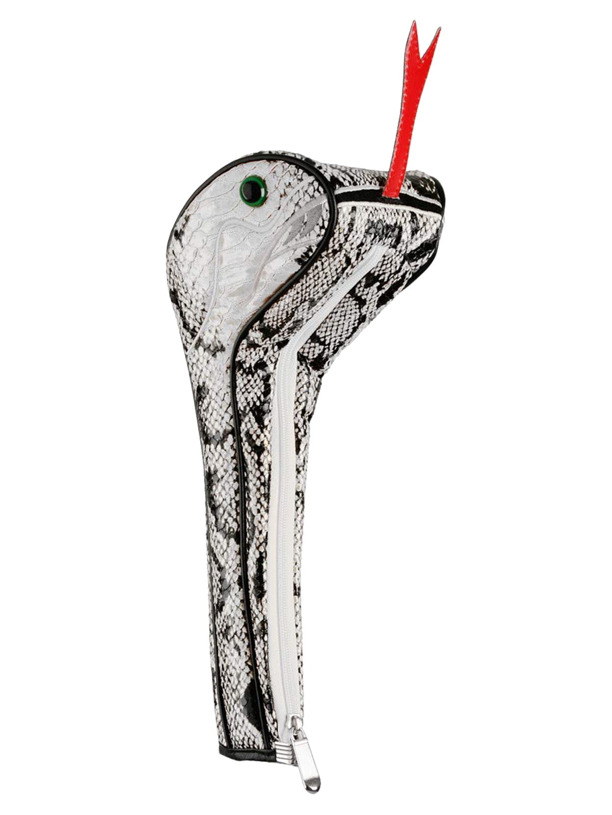 Sahara Golf Novelty Snake Driver Headcover, White -
