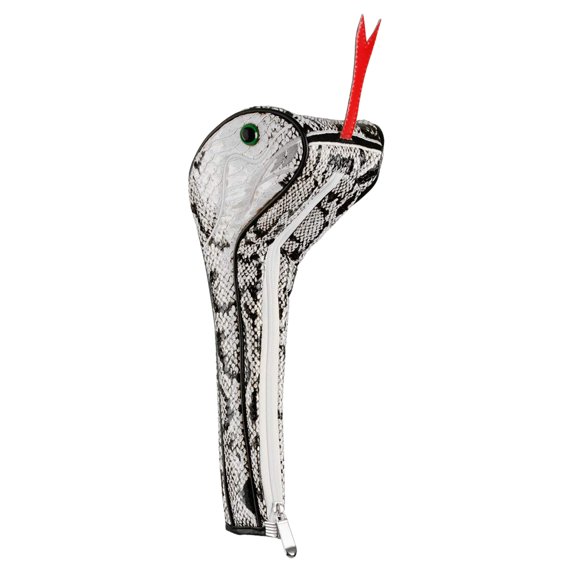 Sahara Golf Novelty Snake Driver Headcover, White -