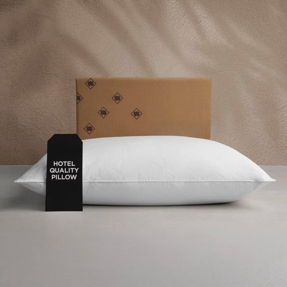 Sahara Nights | Stomach & Back Sleeper Pillow for Adults | 233TC, 100% Cotton Case, Gel Fiber Fill | Soft, Machine Washable Hotel Quality Pillow for Sleeping (Standard Medium)