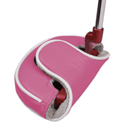 Sahara No-Logo Synthetic Leather Mallet Putter Headcover, Pink
