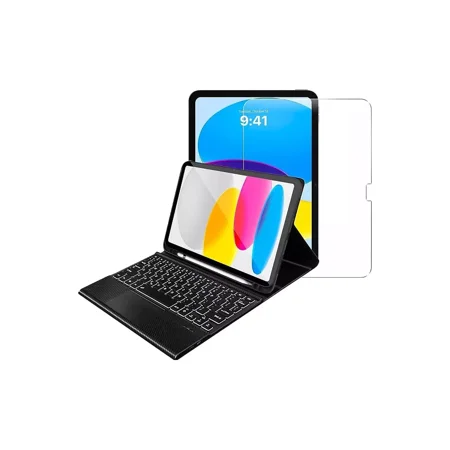 SaharaCase Apple 10.9" iPad (10th Gen) Kit Bundle - Keyboard Case with Track Pad