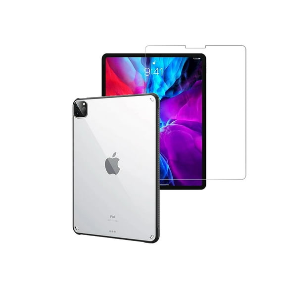 SaharaCase Apple iPad Pro 11" (3rd Gen & 4th Gen) Protection Bundle Hard Shell Case with Tempered