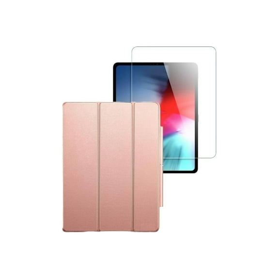 SaharaCase Apple iPad Pro 12.9" (4th 5th 6th Gen 2020-2022) Protection Bundle Case with Tempered