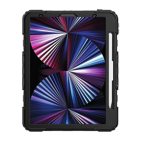 SaharaCase - DEFENCE Series Case for Apple iPad Pro 11" (2nd, 3rd, and 4th Gen 2020-2022) - Black