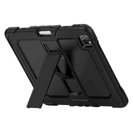 SaharaCase - Defence Series Case for Apple iPad Pro 12.9 (4th, 5th, and 6th Gen 2020-2022) - Black
