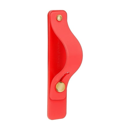 SaharaCase - FingerGrip Cell Phone Holder Strap for Most Cell Phones - Red