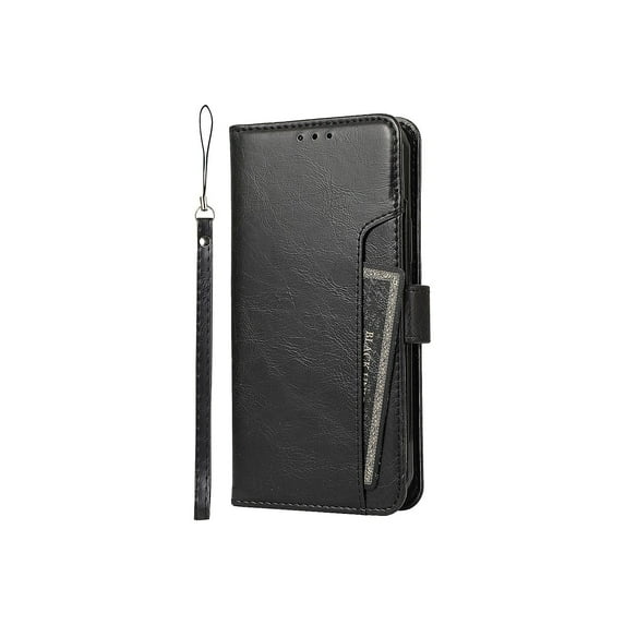 SaharaCase Folio Wallet Case for Apple iPhone 14 Pro Max Black (CP00370)