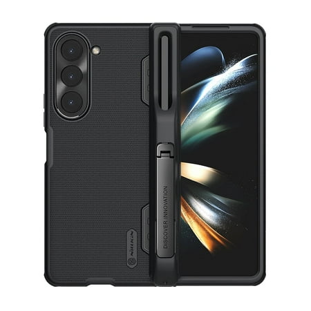 SaharaCase - GRIP Series with Kickstand and Stylus Compatibility Case for Samsung Galaxy Z Fold5 - Black