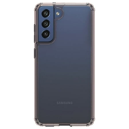 SaharaCase - Hard Shell Series Case for Samsung Galaxy S21 FE 5G - Clear/Rose Gold