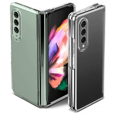 SaharaCase - Hard Shell Series Case for Samsung Galaxy Z Fold3 5G - Clear