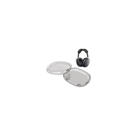 SaharaCase - Hybrid Flex Case for Apple AirPods Max - Transparent Black