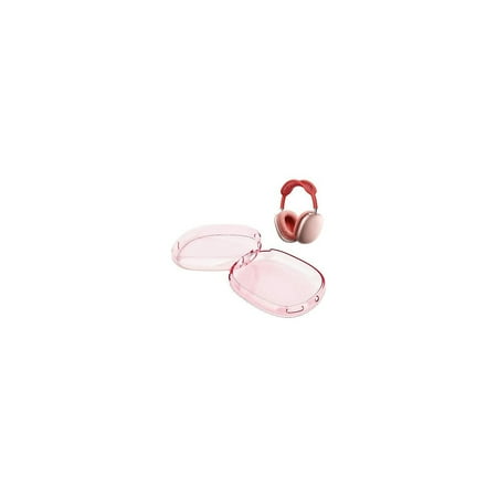 SaharaCase - Hybrid Flex Case for Apple AirPods Max - Transparent Pink