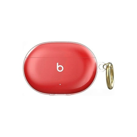 SaharaCase - Hybrid Flex Case for Beats by Dr. Dre - Beats Studio Buds - Transparent Pink