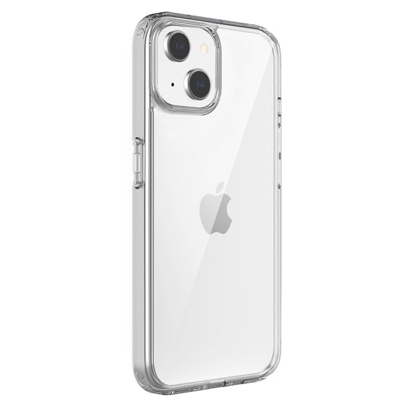 SaharaCase Hybrid-Flex Hard Shell MagSafe Phone Case for iPhone 15 Plus Shock Absorbing Clear