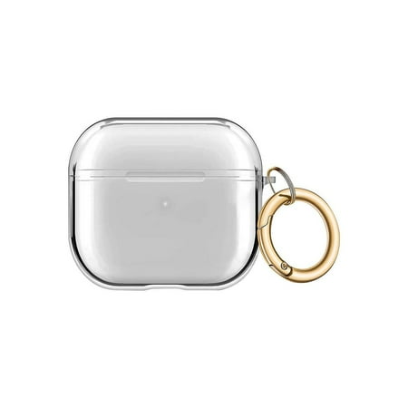 SaharaCase - Hybrid Flex Series Case for Apple AirPods 3 (3rd Generation) - Transparent Black