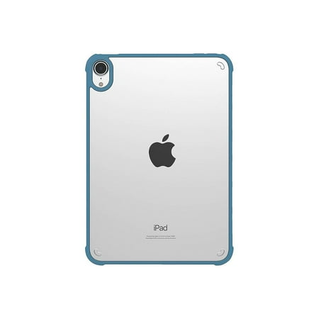 SaharaCase - Hybrid-Flex Series Case for Apple iPad mini (6th Generation 2021) - Clear Blue