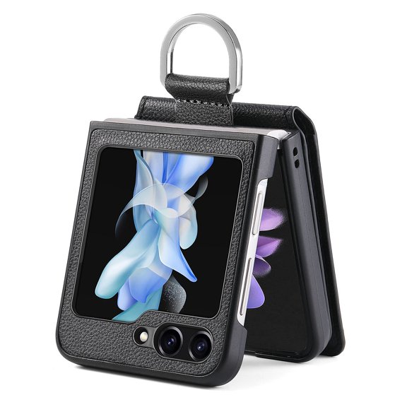 SaharaCase Indy Series Wallet Case for Samsung Galaxy Z Flip6 Scorpion Black (CP00592)