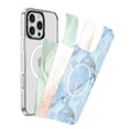 thumbnail image 1 of SaharaCase Inspire MagSafe Phone Case for iPhone 16 Pro Shock Absorbing Marble (CP00677), 1 of 2