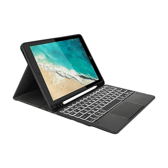 SaharaCase Keyboard Case with Mouse Pad for Apple iPad 10.2" (8th Generation 2020 and 9th Generation