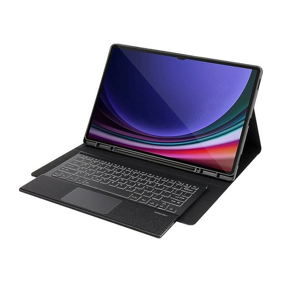 SaharaCase Keyboard Case with TrackPad for Samsung Galaxy Tab S10 Ultra and Tab S9 Ultra Black