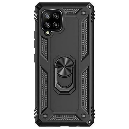 SaharaCase - Military Kickstand Series Case for Samsung Galaxy A42 5G - Black