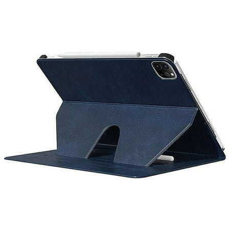 SaharaCase - Multi-Angle Folio Case for Apple iPad Pro 11" (2nd, 3rd, and 4th Gen 2020-2022) - Dark Blue