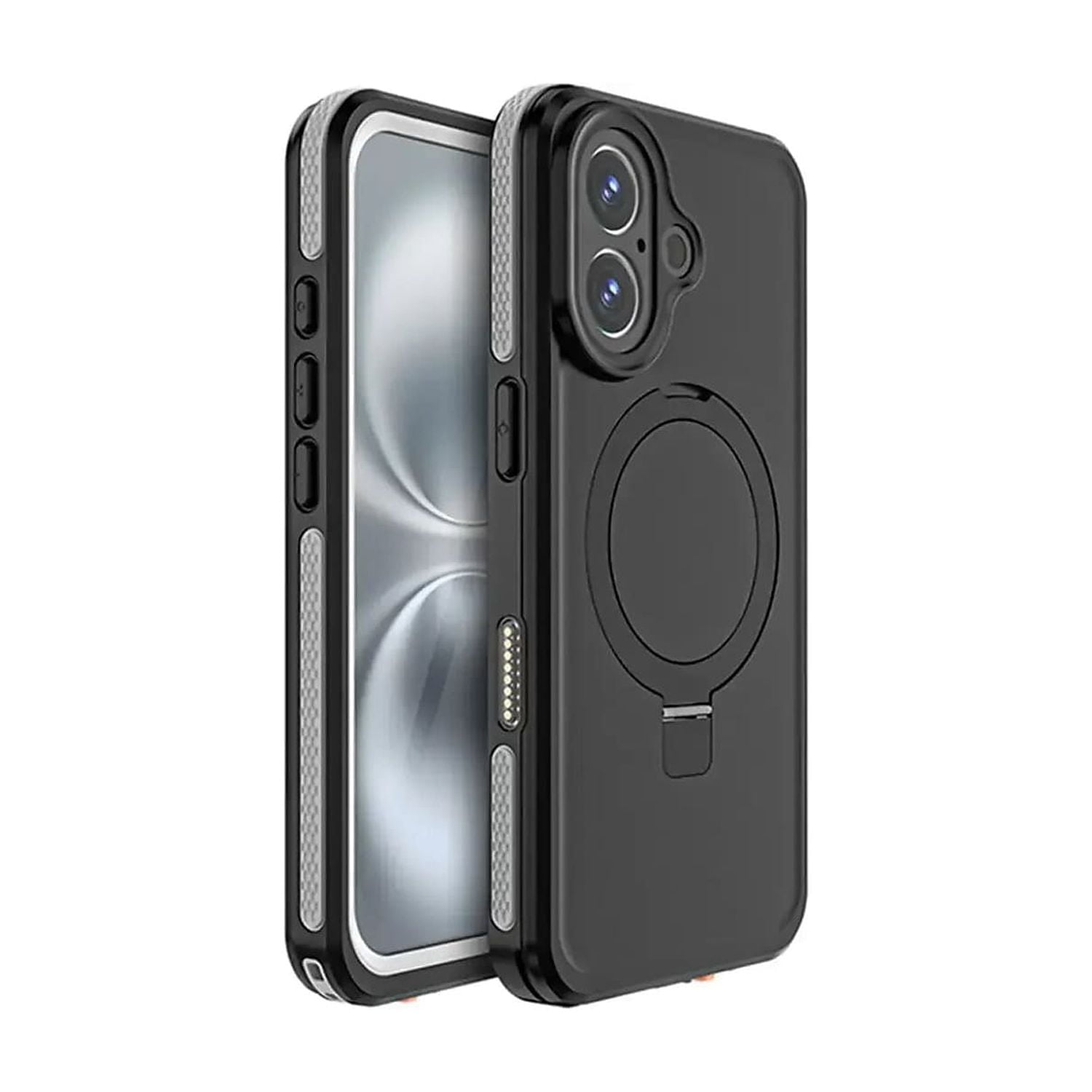 Clear Waterproof Carrying Case for Apple iPhone 16 Plus