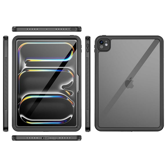 SaharaCase Oasis Series Waterproof Case for iPad Pro 11" (M4 2024/M5 2025) Scorpion Black (TB00401)