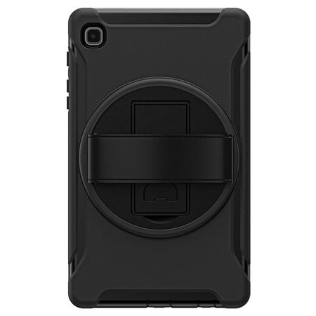 SaharaCase - PROTECTION Hand Strap Series Case for Samsung Galaxy Tab A7 Lite - Black