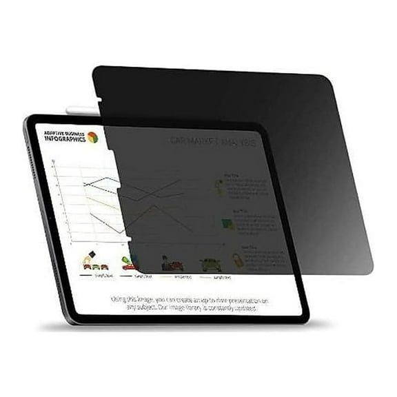 SaharaCase Privacy Screen Protector for Apple iPad Pro 12.9" (4th 5th & 6th Gen 2020-2022)