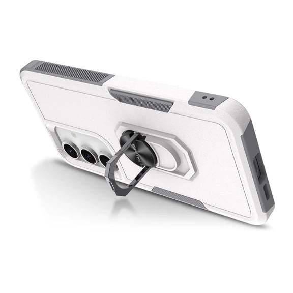 SaharaCase Raider Phone Case for Galaxy S25 Shock Absorbing Fossil White (CP00744)
