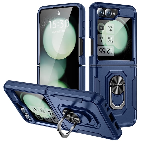 SaharaCase Raider Phone Case for Galaxy Z Flip6 Shock Absorbing Desert Blue (CP00589)