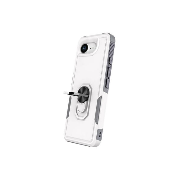SaharaCase Raider Series Phone Case for iPhone 16e Shock Absorbing Fossil White (CP00817)