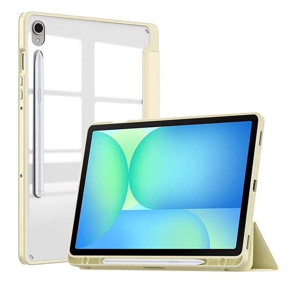 SaharaCase Venture Series Folio Case for Galaxy Tab S10 Lite (2025) and Galaxy Tab S10 FE Beige