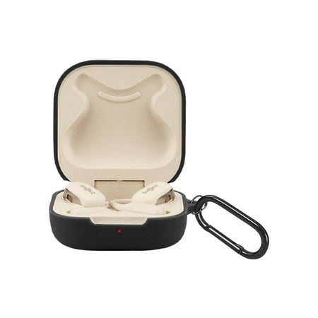 SaharaCase - Venture Series Silicone Case for Shokz OpenFit and OpenFit 2 True Wireless Headphones - Black