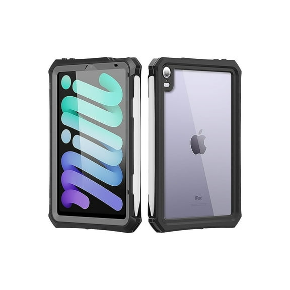 SaharaCase Water-Resistant Case for Apple iPad Mini (6th Generation 2021) Black (TB00062)