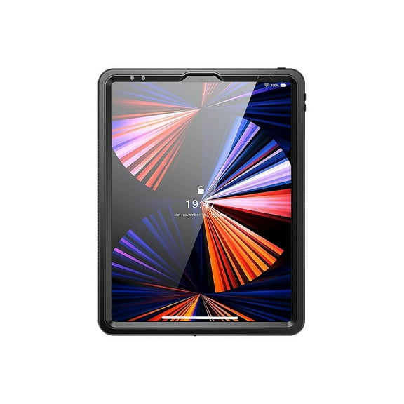 SaharaCase Water-Resistant Case for Apple iPad Pro 12.9" (4th 5th and 6th Gen 2020-2022) Black